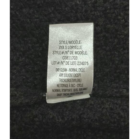 THEORY 100%Wool Jiya Loryelle Sweater Dress Sheath Cable Knit Career Colorblock - Picture 11 of 12